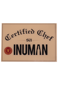 Certified Chef Sa Inuman Door Signage