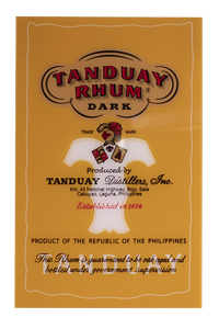 Tanduay 5 Years Label Door Signage