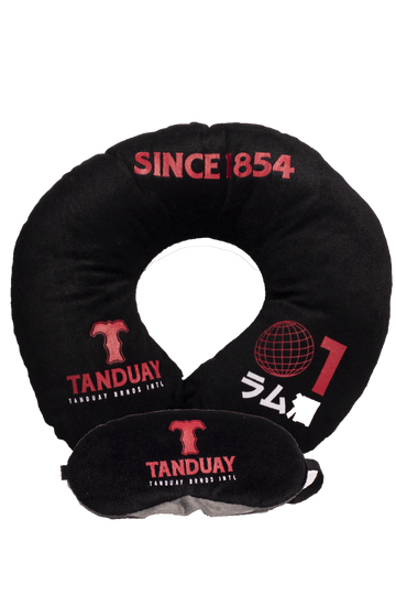 Tanduay Sleeping Eye Match and Neck Pillow Set